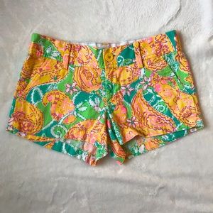 Lilly Pulitzer printed shorts size 0